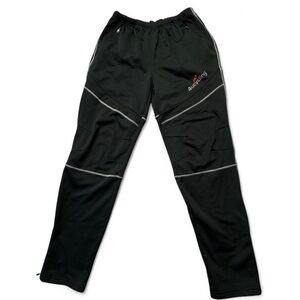 4ucycling Pants Mens 2XL Thermal Fleece Lined Cycling Reflective Trim B48